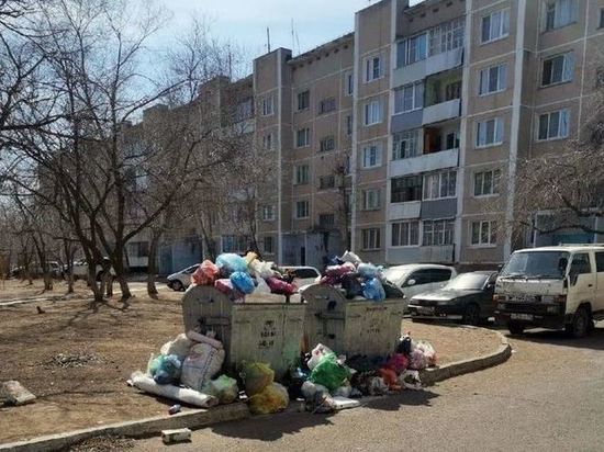 Власти Краснокаменска заявили о бесперебойном вывозе мусора