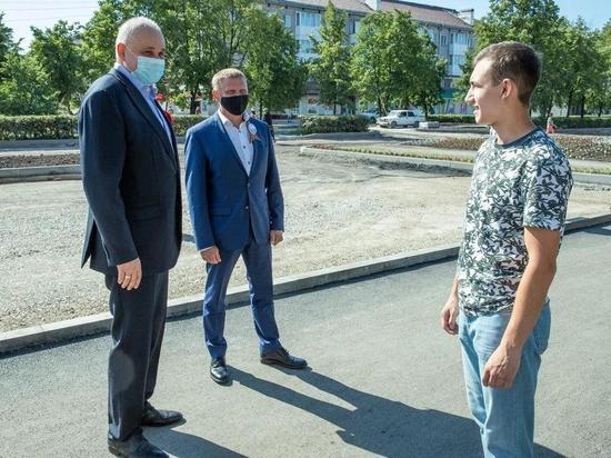 Сергей Цивилёв проверил ход строительства спорткомплекса “Металлург” в Белове