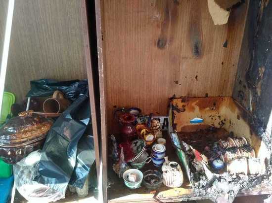 В Починке владельцы квартиры бежали домой, чтобы потушить огонь на балконе В Починке владельцы квартиры бежали домой, чтобы потушить огонь на балконе