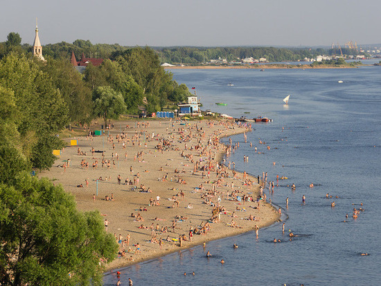 В Ярославле рассказали, на каких пляжах нельзя купаться