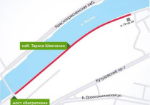 Часть набережной Тараса Шевченко до 1 ноября станет пешеходной по выходным
