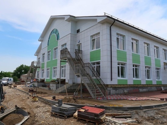 В Железноводске строительство детского сада близится к финишу