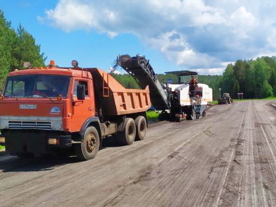 На дороге Пучеж — Мыт начались ремонтные работы