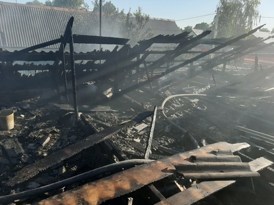 Уточнение о пожаре в Бузулуке на улице Казанская
