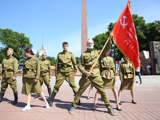 Репетиция парада Победы состоялась в Липецке