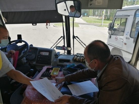 Администрация Петрозаводска выявила маршрутные автобусы, в которых не проводилась дезинфекция
