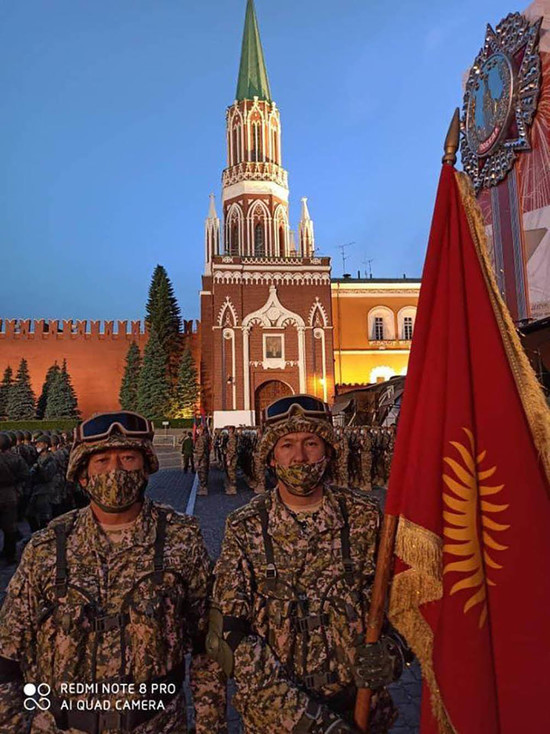 73 кыргызстанца пройдут по Красной площади на Параде Победы