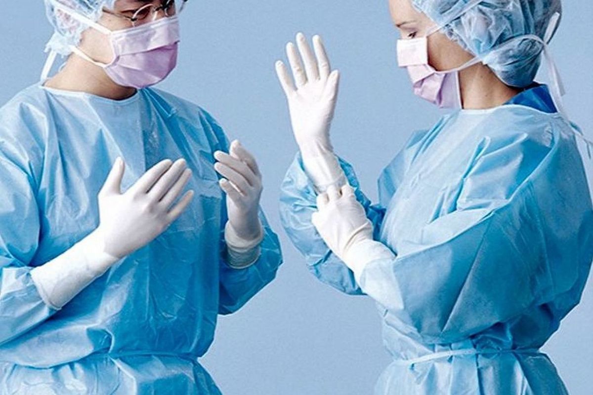 Хирургическая обработка рук медперсонала