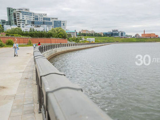 Новый 40-метровый пирс появится на набережной Казанки