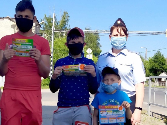 Ивановские дорожные полицейские приняли участие в акции «Стань заметней на дороге!»