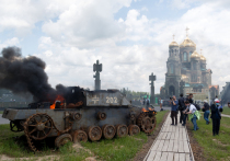 Иностранным журналистам официально представили Главный храм Вооруженных сил России в подмосковном парке «Патриот»
