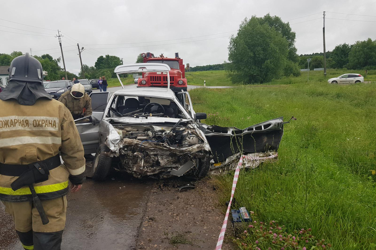 Авария в Михайловском районе Рязанской области вчера