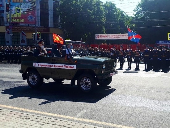 Торжественный марш Победы в Брянске состоялся