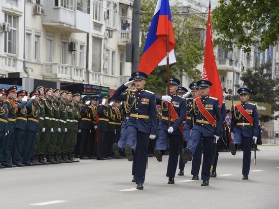 Военный парад прошел в Новороссийске