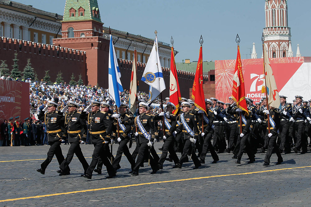 Военный парад на красной площади в москве