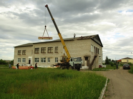 В музее в Тверской области начался ремонт крыши