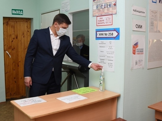 На избирательных участках Вологды соблюдены все меры безопасности