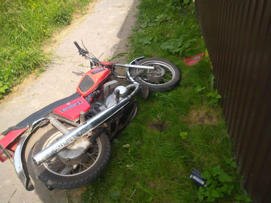 В Тамбовской области юный мотоциклист сбил пешехода