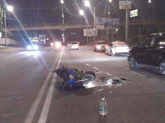 В Саратовской области в ДТП попали мотоциклист и велосипедист