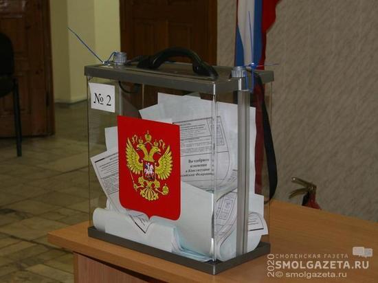 Смоляне принимают участие в голосовании по поправкам в Конституцию России