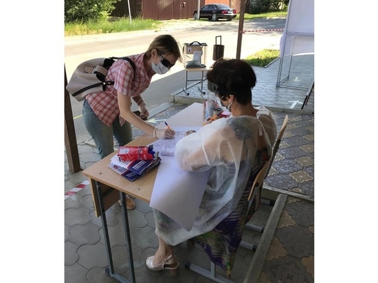 В Ставрополе голосовать по поправкам в Конституцию можно на прогулке