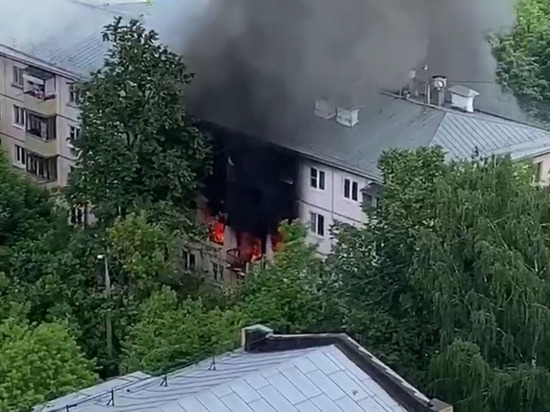 На северо-востоке Москвы произошел взрыв в жилом доме