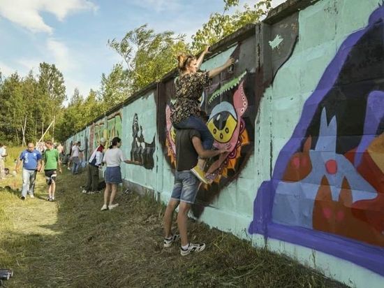 В Ярославле мастерам граффити   выделили еще одну стену.