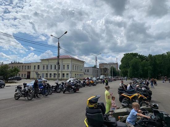 1 июля тверские байкеры проголосовали по поправкам в Конституцию во Ржеве