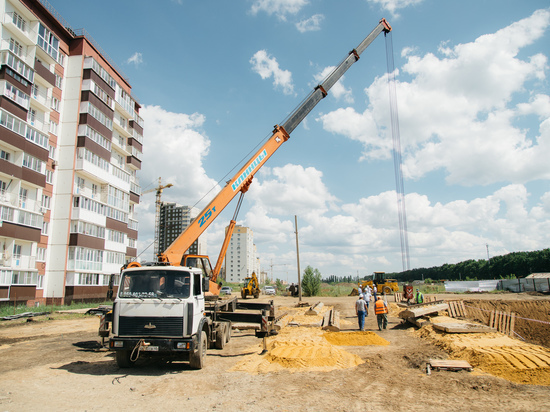 В Липецке строят дом для переселенцев из ветхого и аварийного жилья
