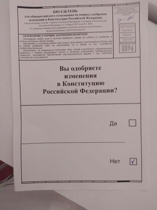 Более 50 процентов кировчан пришли голосовать по поправкам