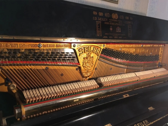 Раритетное пианино почти за полмиллиона рублей продают в Алтайском крае