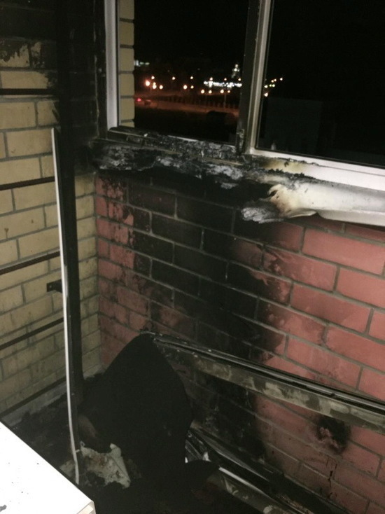 В жилом доме Йошкар-Олы произошел пожар на балконе