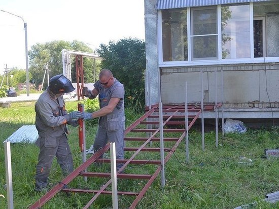 Для серпуховички начали делать отдельный вход в квартиру