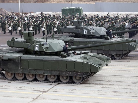 Танк Т-14 "Армата" испытали в режиме беспилотника