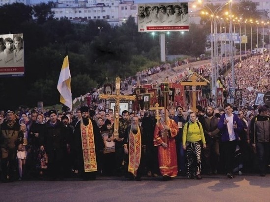 В рамках Царских дней в Екатеринбурге пройдет несколько крестных ходов