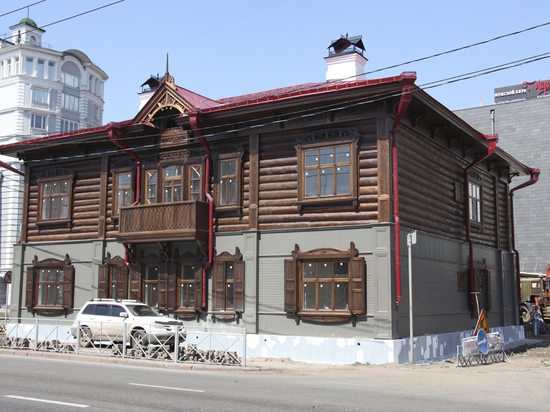 В центре Красноярска показали доходный дом Юдина после восстановления