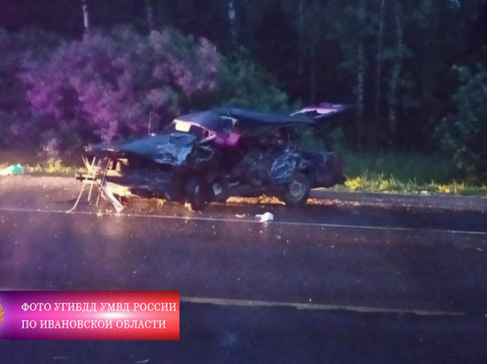 В Ивановской области произошла жуткая аварии, в которой погиб водитель «легковушки»