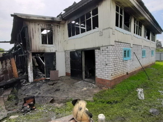 Пожар в Оршанке повредил жилой дом