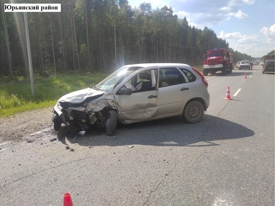 В Юрьянском районе погиб водитель "Фольксвагена"