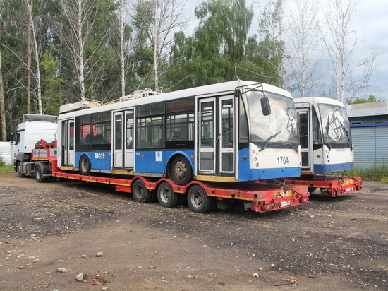 Троллейбусы из Москвы привезли в Нижний Новгород