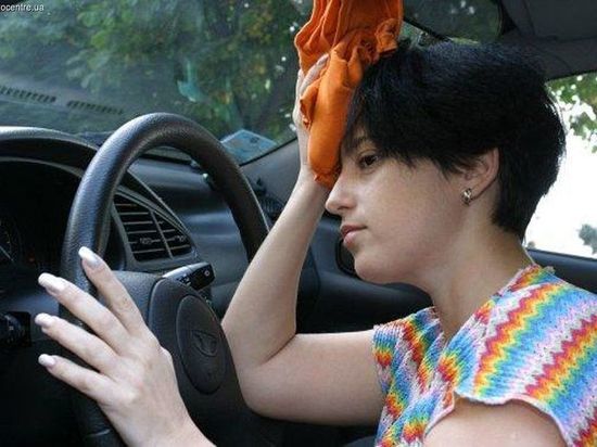 Аномальная жара в Костроме стала причиной семи ДТП