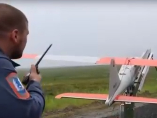 На Ямале впервые начали использовать беспилотники для выявления лесных пожаров