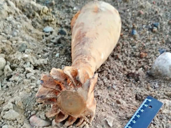 На стройке в Мурманске найден артиллерийский снаряд