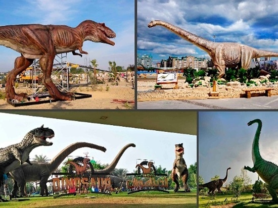 В парке культуры и отдыха в Великих Луках появятся динозавры