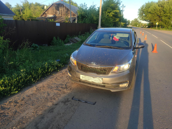 В Тамбовской области иномарка наехала на пешехода