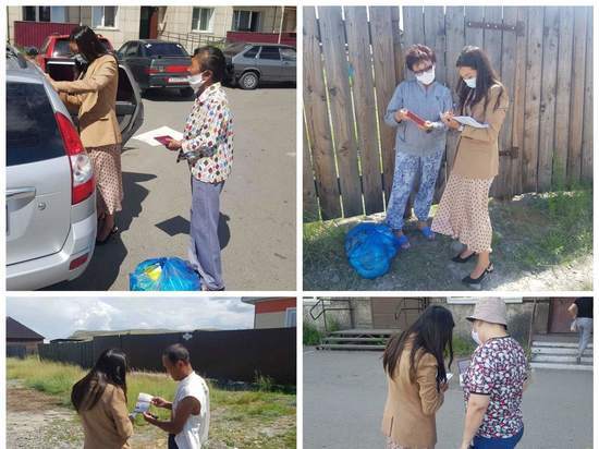 2619 многодетных и нуждающихся семей Кызыла получили продукты