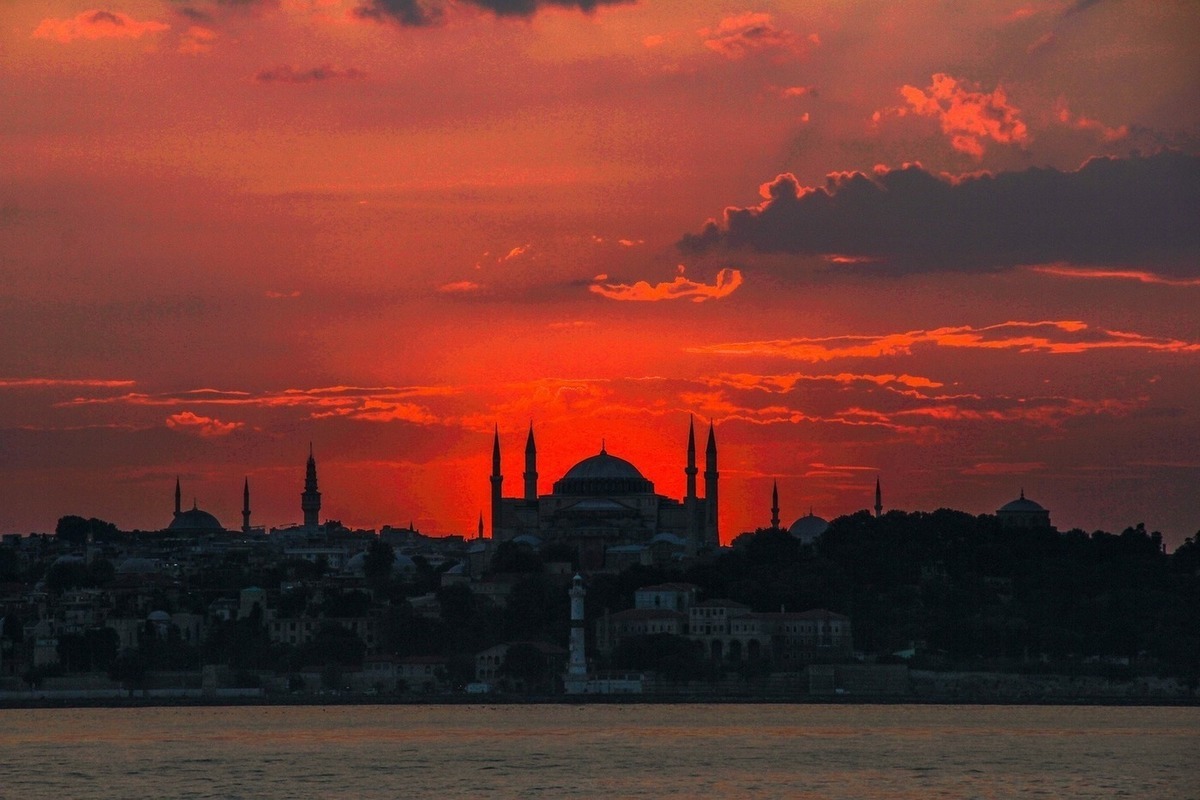 Стамбул на закате
