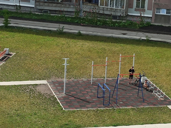 В Новосибирске пенсионерки разорили спортивную площадку во дворе