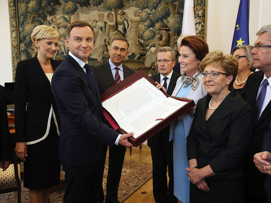 Президент Польши Дуда переизбран на второй срок