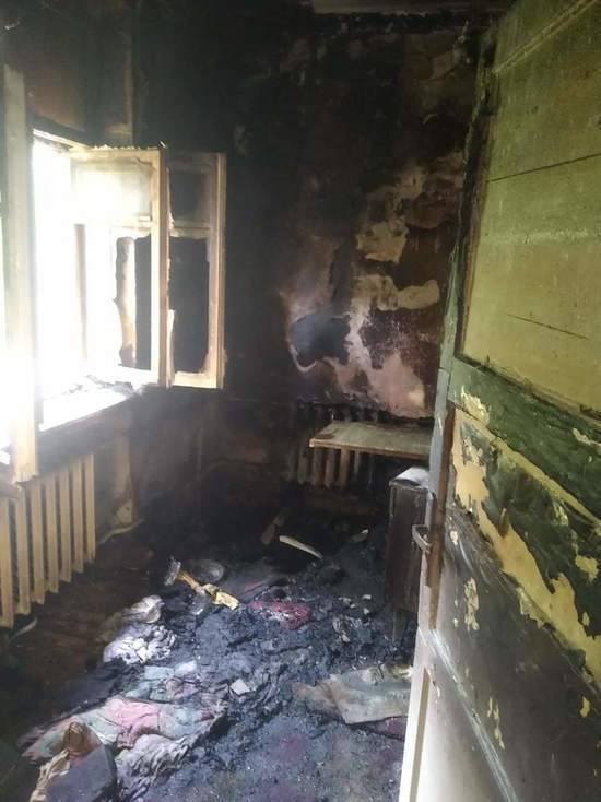 Житель деревни Заплюссье сгорел заживо в собственной квартире